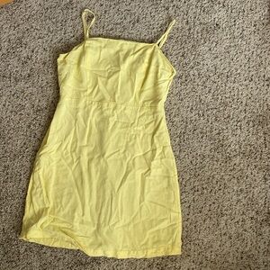 Yellow mini dress by GB size small